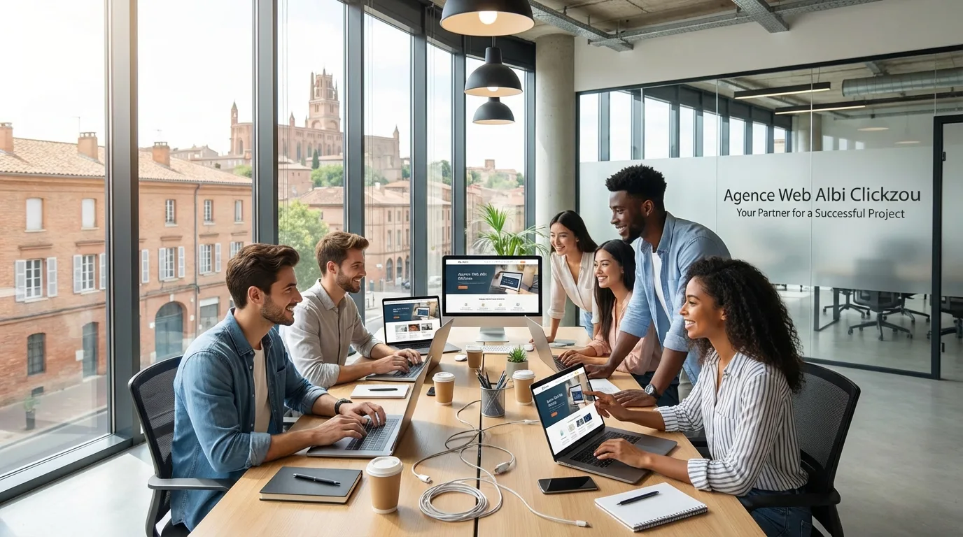 agence web albi clickzou : votre partenaire de confiance pour la réussite de votre projet digital, du développement à la stratégie web sur mesure.